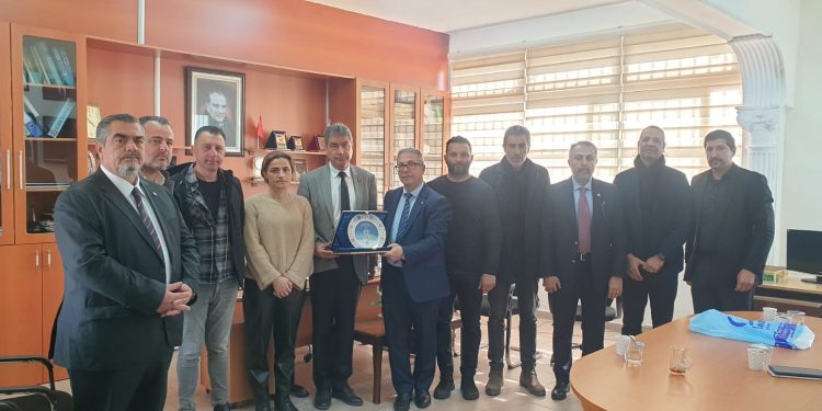 KKTC MOK Yönetim Kurulu’ndan Mağusa’ya taziye ziyareti