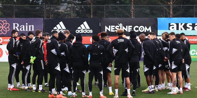 Beşiktaş taktik çalışıyor