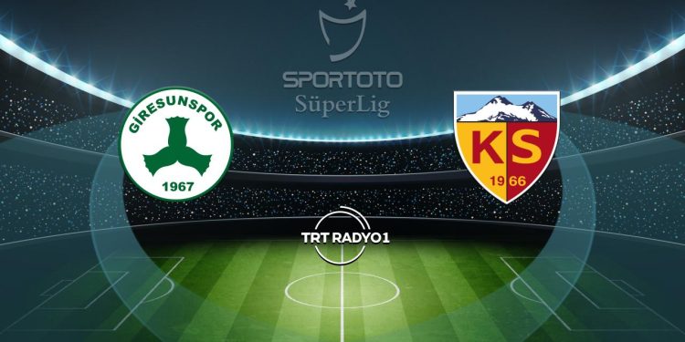 Giresunspor Kayserispor’u ağırlayacak