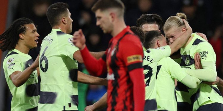 Manchester City zirve takibini sürdürdü