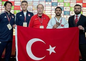 Milli judocu Salih Yıldız İsrail’de bronz madalya kazandı