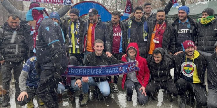 Deprem taraftarları Trabzon’da buluşturdu