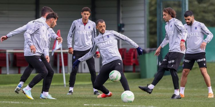 Trabzonspor Basel maçının hazırlıklarını sürdürdü