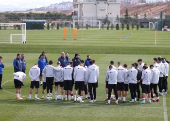 Trabzonspor Basel maçı hazırlıklarını sürdürdü
