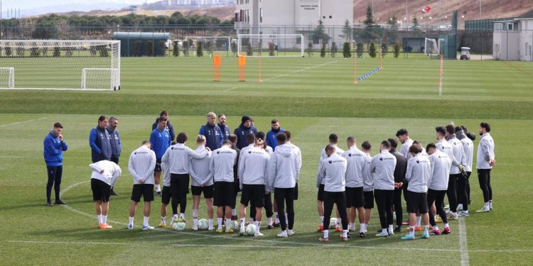 Trabzonspor Basel maçı hazırlıklarını sürdürdü