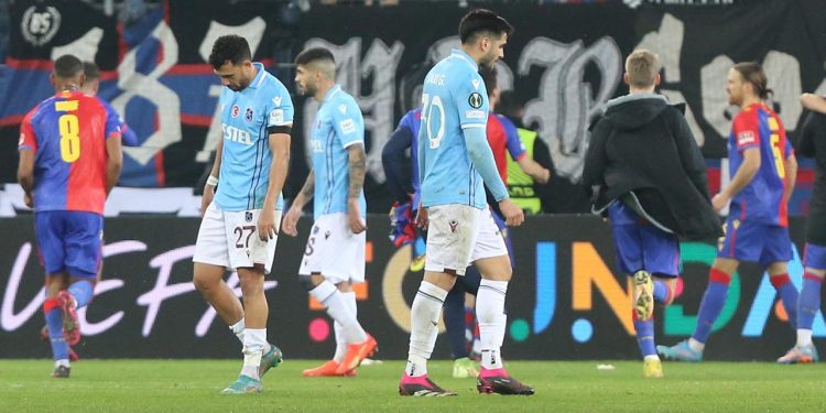 Trabzonspor deplasmanda yokları oynadı