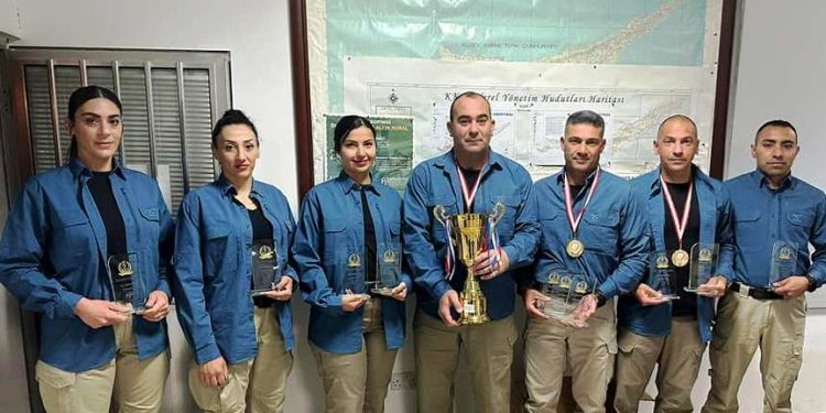 Barış ve Özgürlük Kupası Ateşli Tabanca Atışları Ödül Töreni düzenlendi