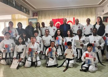 Taekwondocular diplomlalarını aldı
