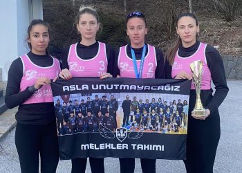 Merve ve arkadaşları, Bulgaristan’da şampiyon