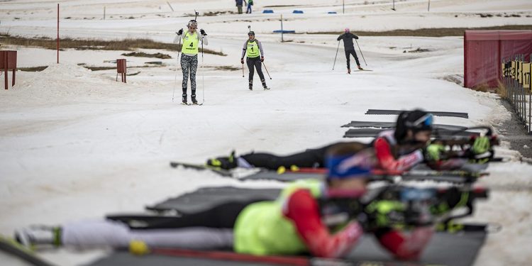 Biatlon Türkiye Şampiyonası Erzurum’da başladı
