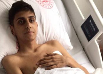 Depremzede Mehmetcan yeni yaşına hastanede girdi dileği Beşiktaş oldu