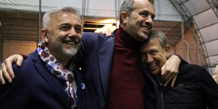 Futbolun 3 efsane golcüsü yan yana geldi