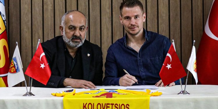 Kayserispor Kolovetsios’un sözleşmesini uzattı