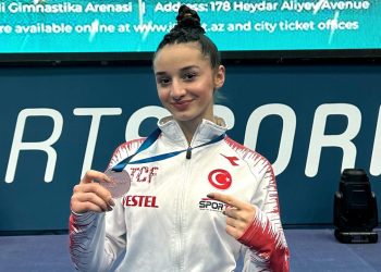Milli cimnastikçi Sevgi Seda Kayışoğlu bronz madalya kazandı