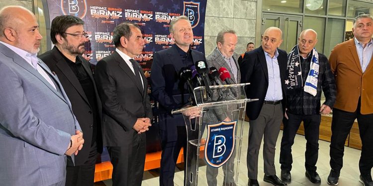 TFF ve kulüp başkanları Başakşehir’de ‘Omuz Omuza’