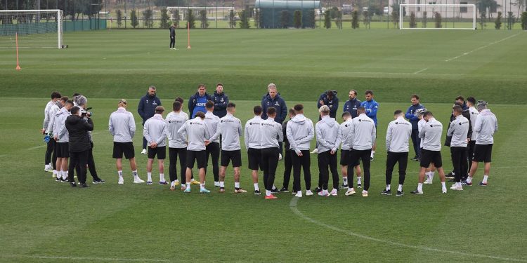Trabzonspor’da moralsiz antrenman