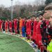 Zonguldak’ta amatör lig hakem ve futbolcuları depremde hayatını kaybedenleri andı