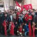 Serbest Güreş Milli Takımı Ankara’da çiçeklerle karşılandı