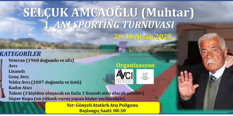 Selçuk Amcaoğlu anısına Sporting yarışması