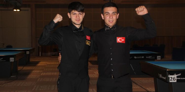 Avrupa Bilardo Şampiyonası’nda milli sporcular altın ve gümüş madalya kazandı