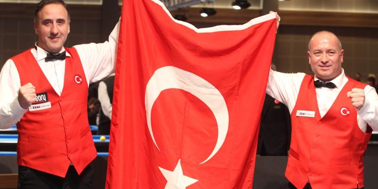 Artistik Bilardo Milli Takımımız şampiyon oldu