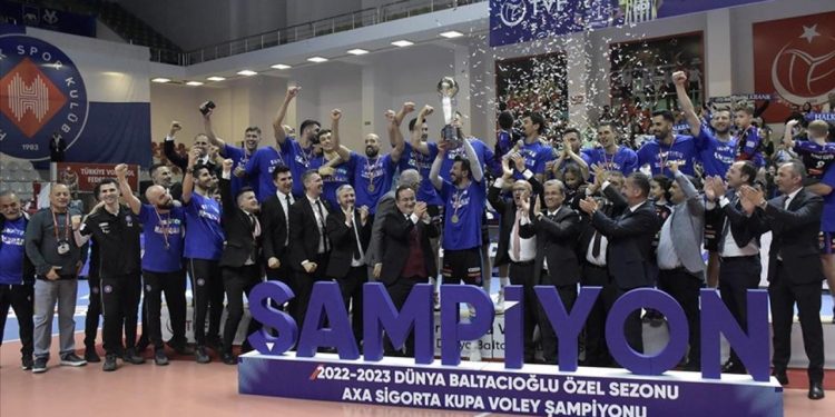 Erkekler Kupa Voley’de 29. şampiyon Halkbank