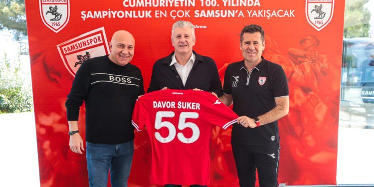 Hırvatistan Futbol Federasyonu Başkanı Davor Suker Samsunspor’u ziyaret etti