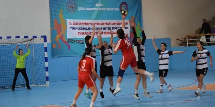 İşitme Engelliler Hentbol Türkiye Şampiyonası Bursa’da yapılacak