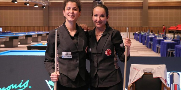 Kadın Bilardo Milli Takımı Avrupa ikincisi oldu