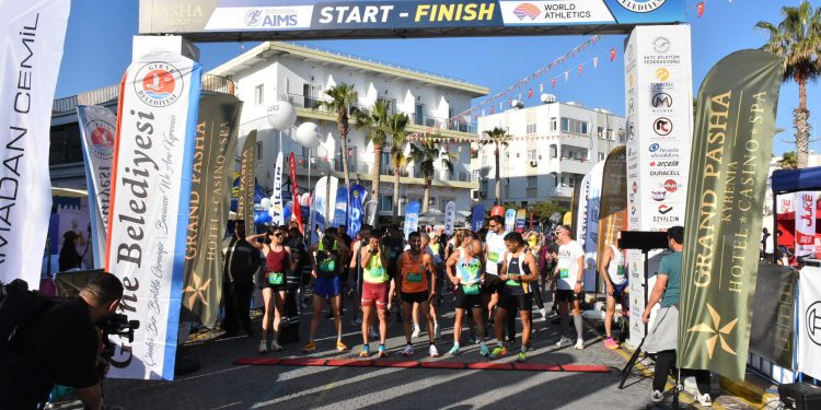Girne Yarı Maratonu yaklaşık üç bin kişinin katılımıyla yapıldı