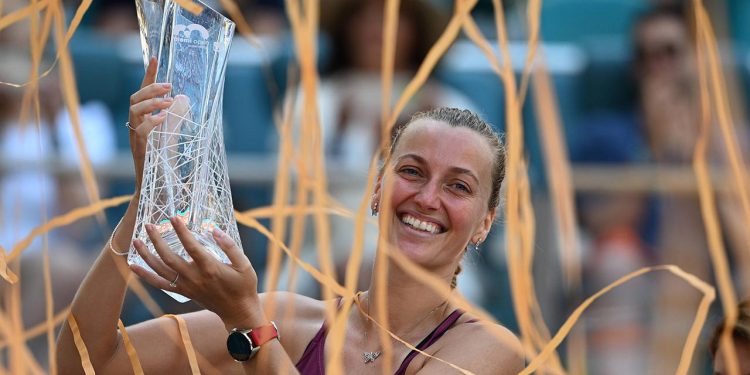 Miami Açık Tenis Turnuvası’nda tek kadınlar şampiyonu Kvitova