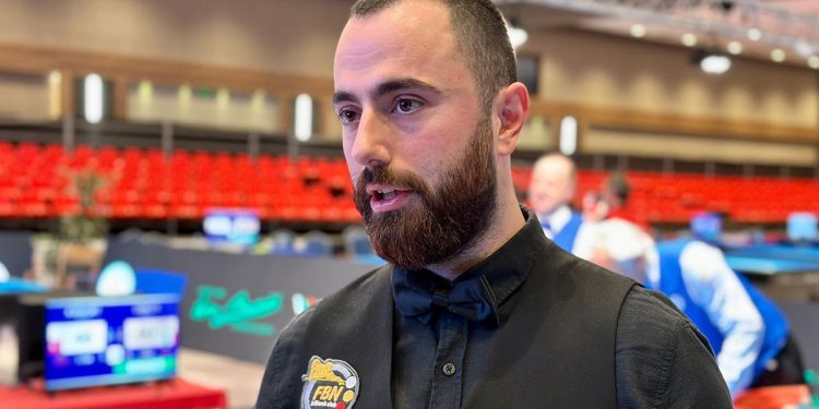 Berkay Karakurt Avrupa Bilardo Şampiyonası’nda ikinci oldu