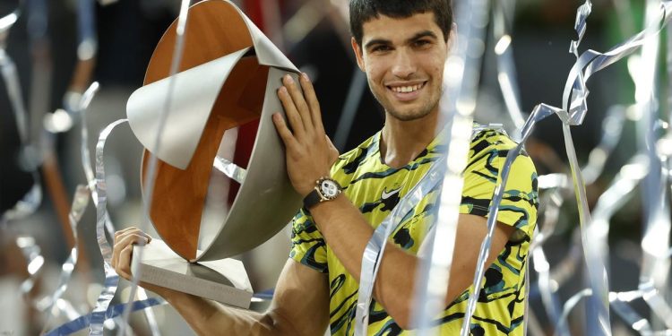 Madrid’de kazanan Alcaraz