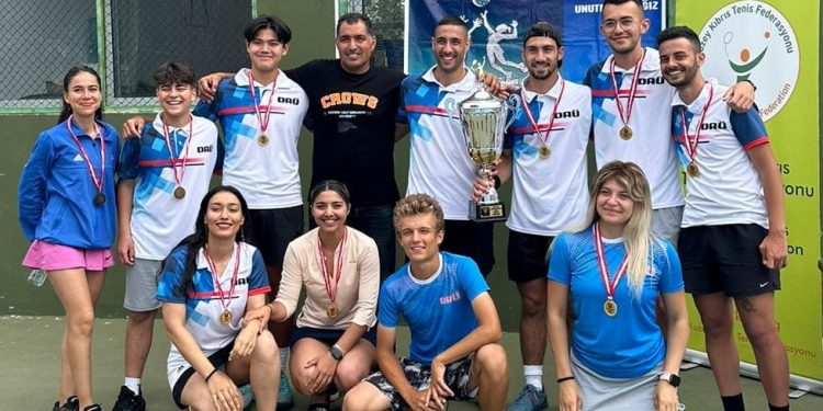 Tenis’te şampiyon DAÜ