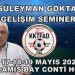 KKTFAD “Süleyman Göktaş Gelişim Semineri” 17 Mayıs’ta