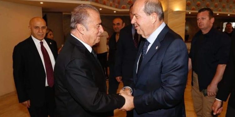 Cumhurbaşkanı Tatar, Fatih Terim’le görüştü