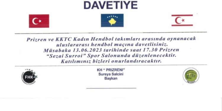Kadın Hentbolcularımız, Kosova’da