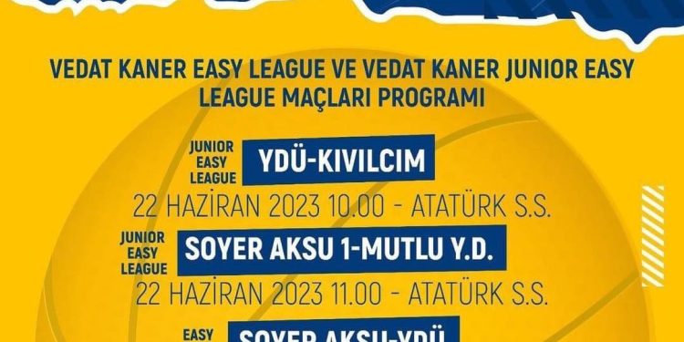 Geleceğin basketçileri parkede