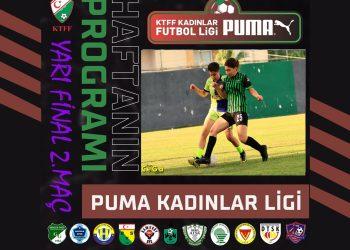 Puma Kadınlar Ligi yarı final 2.maç programı