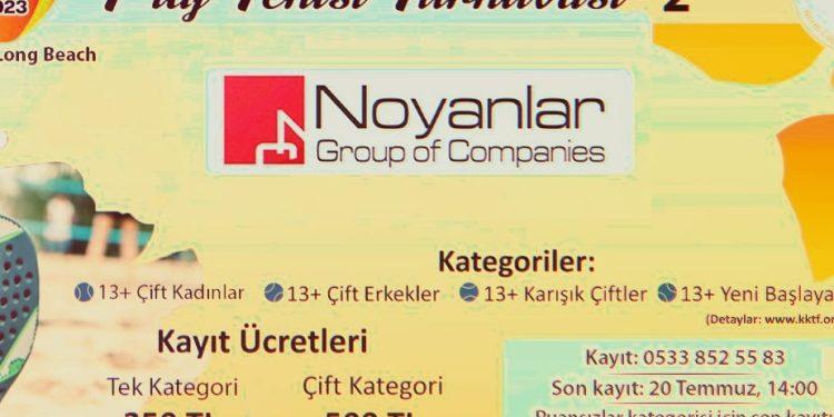 Teniste sezonun ikinci plaj organizasyonu