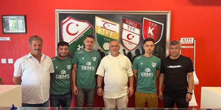 T.D. Ahmet Ogan’nın takımı 3 futbolcuyu resmen kadrosuna kattı
