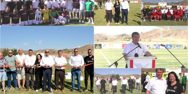 Başbakan Üstel, Raif Rauf Denktaş Stadı’nın açılış törenine katıldı