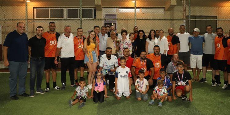 Naci Talat Halı Saha Anı Futbol Turnuvası’nın şampiyonu Baştaşlar takımı oldu