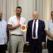 Töre, Boksör İbrahim Mercan’ı kabul etti