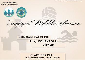 LİONS KULÜPLERİ GENÇLİK SPOR ETKİNLİKLERİ DÜZENLİYOR