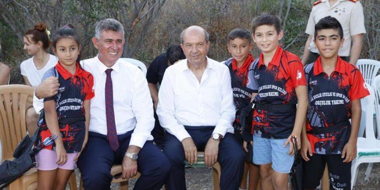 Cumhurbaşkanı Tatar, 1. Kıbrıs Fethi Kupası Yarışması ödül törenine katıldı