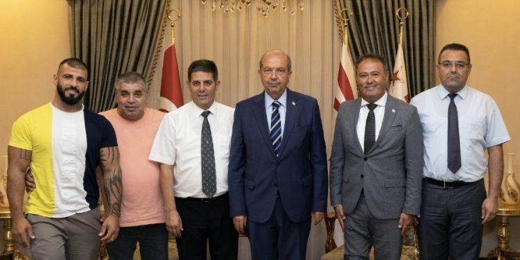 Cumhurbaşkanı  Tatar, IWBF Europe Yönetim Kurulu üyeliğine seçilen Kamalı’yı kabul etti