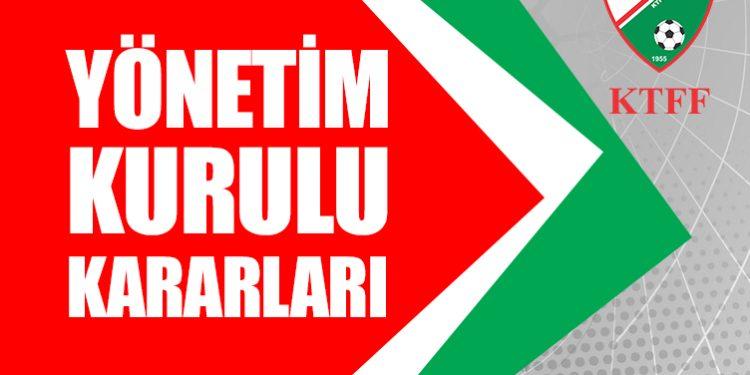 Yönetim Kurulu Kararları