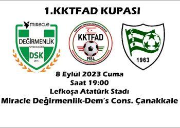 Futbolda İlk Kez KKTFAD Kupası Oynanacak