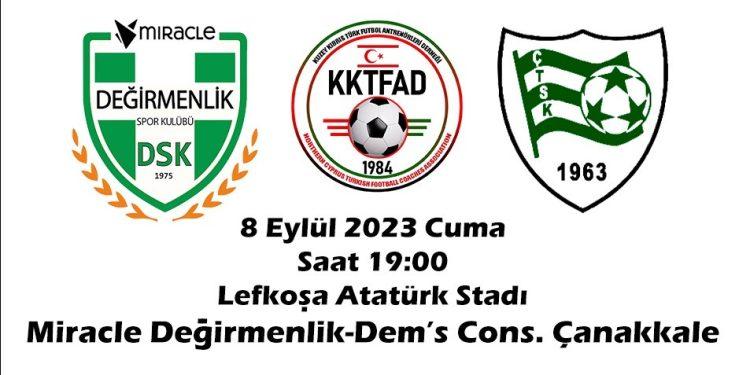 Futbolda İlk Kez KKTFAD Kupası Oynanacak